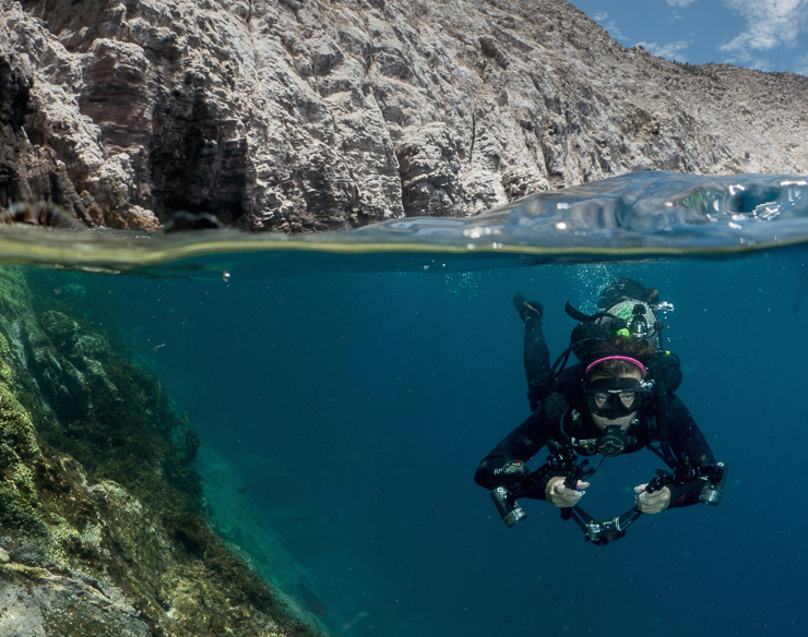 Shooting the Olympus M.Zuiko 8mm Fisheye Underwater