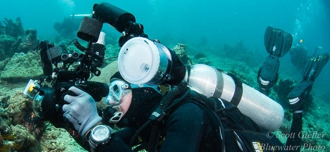 underwater camera with flash