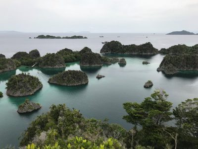 Raja Ampat from a viewpoint
